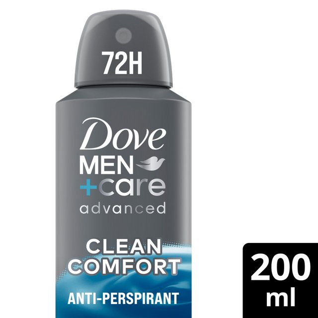 Dove Men+Care Advanced Antiperspirant Deodorant Clean Comfort, 200ml