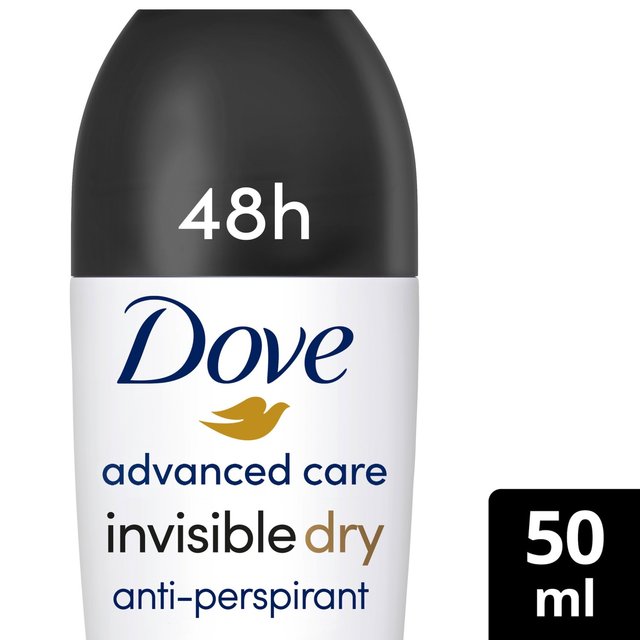 Dove Women Advanced Antiperspirant Deodorant Roll on Invisible Dry, 50ml