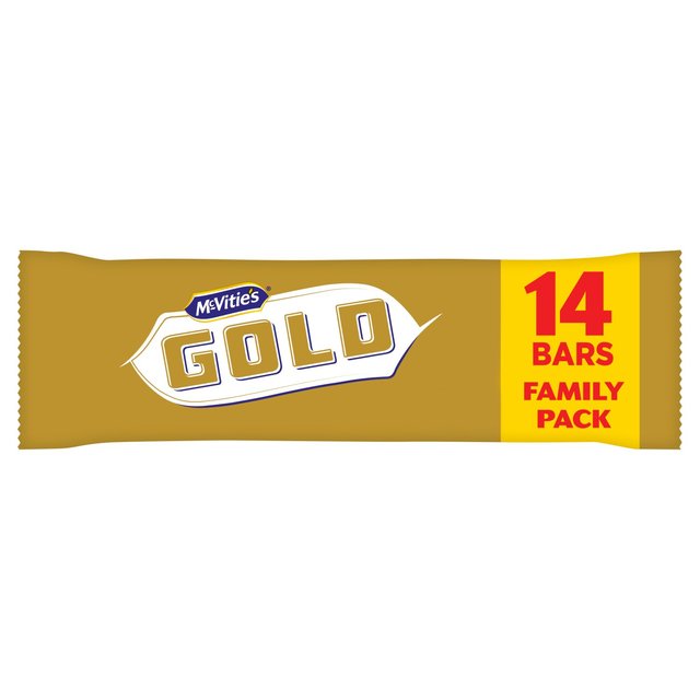 McVitie’s Gold Biscuit Bars, 14 Per Pack