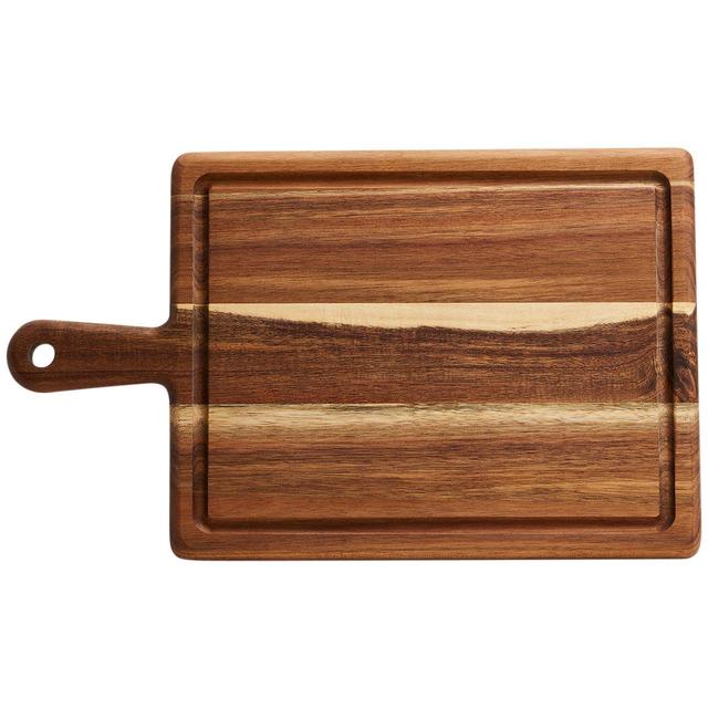 M & S Acacia Chopping Board With Handle 1SIZE Wood