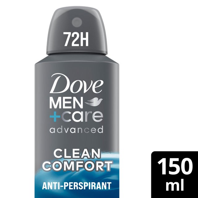 Dove Men+Care Advanced Antiperspirant Deodorant Clean Comfort, 150ml