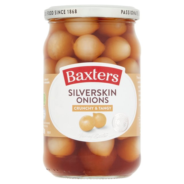 Baxters Tangy Silverskin Onions, 440g