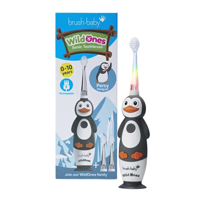 Brush-Baby WildOnes Rechargeable Toothbrush Percy Penguin