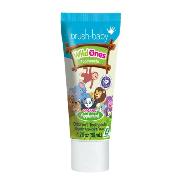 Brush-Baby WildOnes Organic Applemint Toothpaste, 50ml