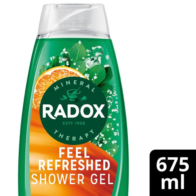 Radox Feel Refreshed Mood Boosting Shower Gel, 675ml
