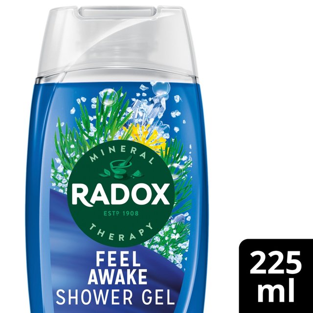 Radox Feel Awake Mood Boosting 2-in-1 Shower Gel & Shampoo, 225ml