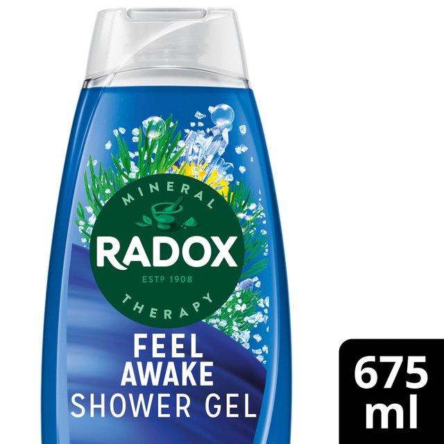 Radox Feel Awake Mood Boosting 2-in-1 Shower Gel & Shampoo, 675ml