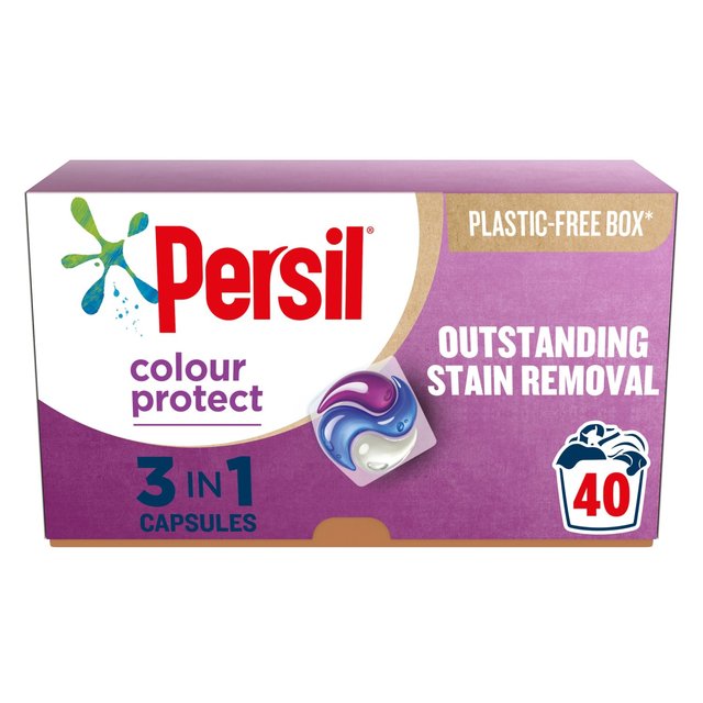 Persil 3 in 1 Laundry Washing Capsules Colour, 40 per Pack