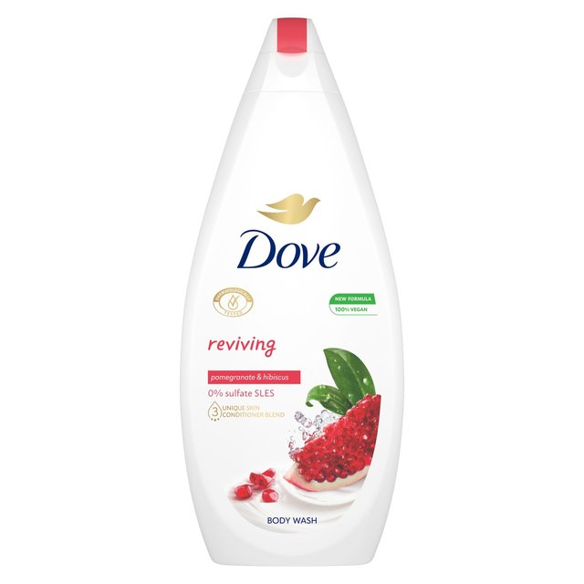 Dove Reviving Body Wash Shower Gel Pomegranate & Hibiscus, 720ml