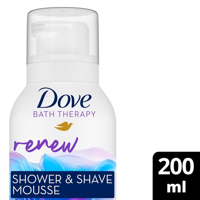 Dove Shower Mousse Renew Shower and Shave, 200ml