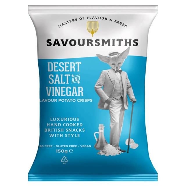 Savoursmiths Desert Salt & Vinegar Luxury Crisps, 150g