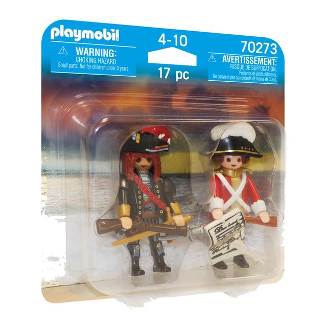 Lego Playmobil 70273 Pirate and Redcoat Duo Pack