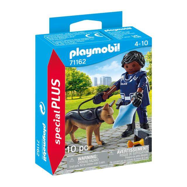 Playmobil 71162 Special Plus Policeman With Dog, One Size