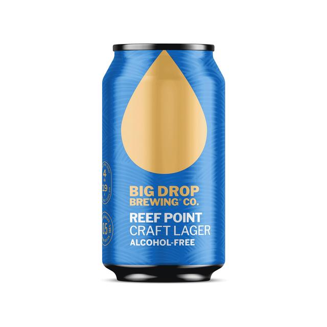 Big Drop Reef Point Alcohol Free Craft Lager, 330ml