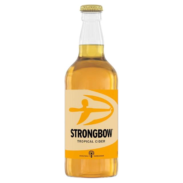 Strongbow Tropical Bottle Cider, 500ml