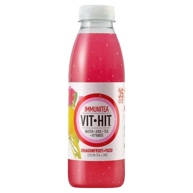 Vithit Immunitea Dragonfruit & Yuzu, 500ml
