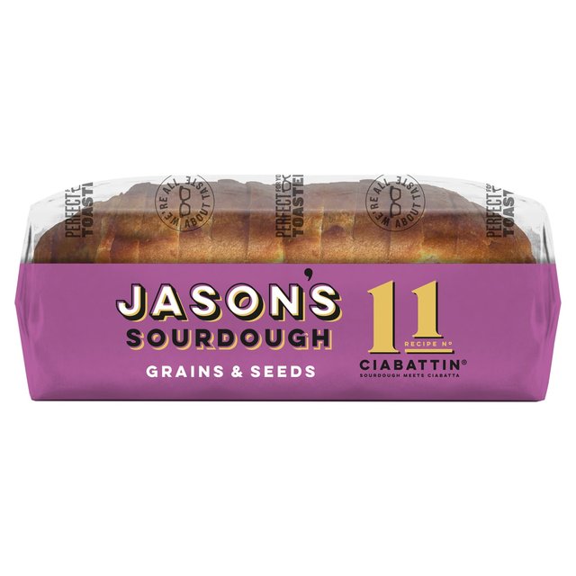 Jason’s Grains & Seeds Ciabattin Sourdough, 900g