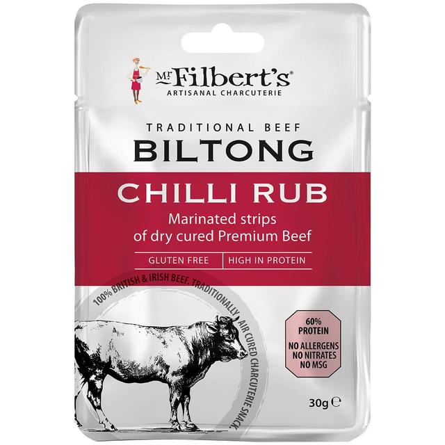 Mr Filbert’s Traditional Beef Biltong Chilli Rub, 30g