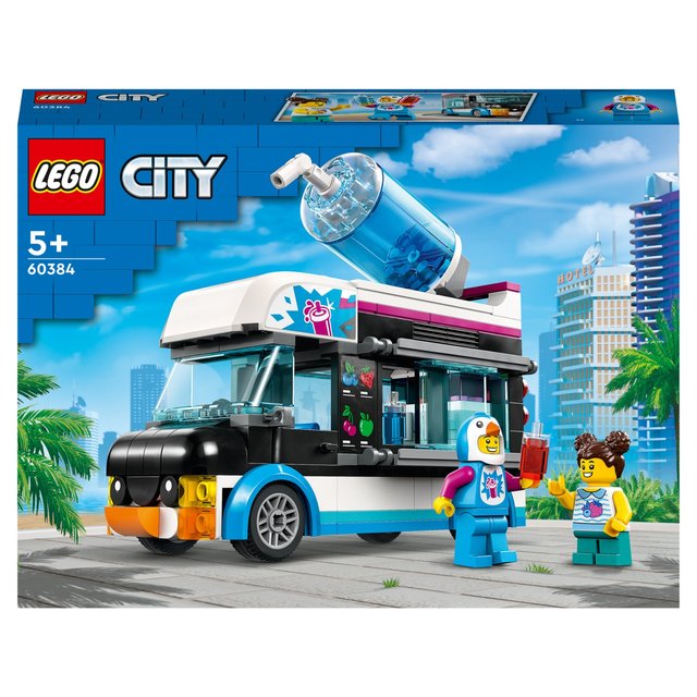 Lego City Great Vehicles Penguin Slushy Van 60384, 5+