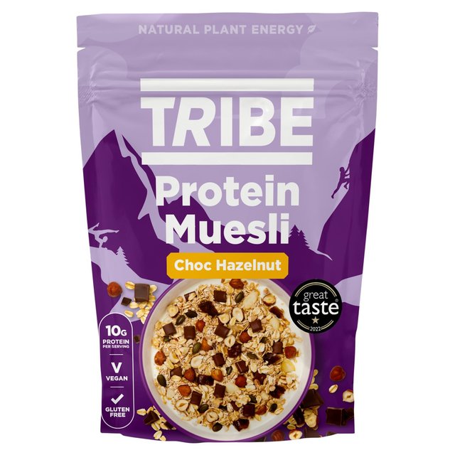 Tribe Protein Muesli, Choc Hazelnut, 400g
