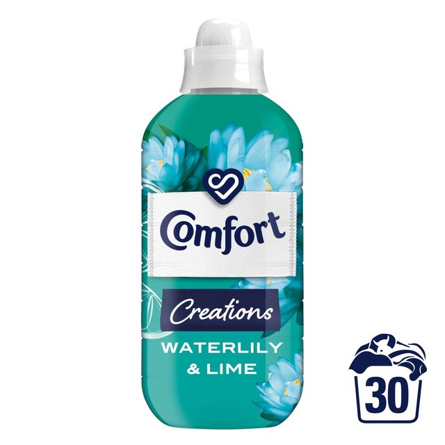 Comfort Creations Fabric Conditioner Waterlily & Lime 30 Washes, 900ml