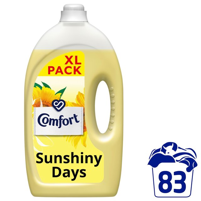Comfort Fabric Conditioner Sunshiny Days 83 Washes, 2490ml