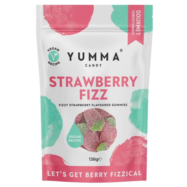 Yumma Candy, Strawberry Fizz, 138g