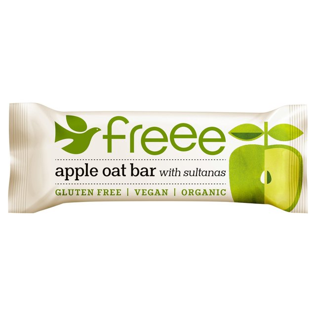 Freee Gluten Free Organic Apple Oat Bar With Sultanas, 35g