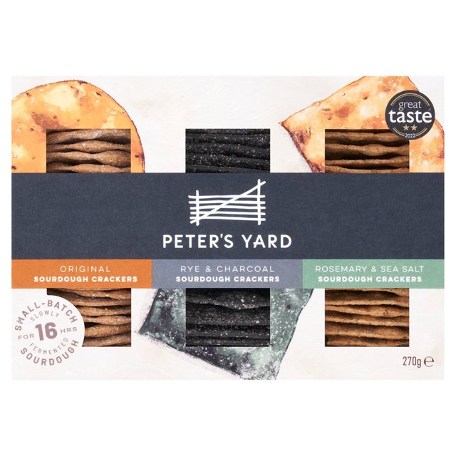 Peter’s Yard Sourdough Crispbread Selection Box, 270g