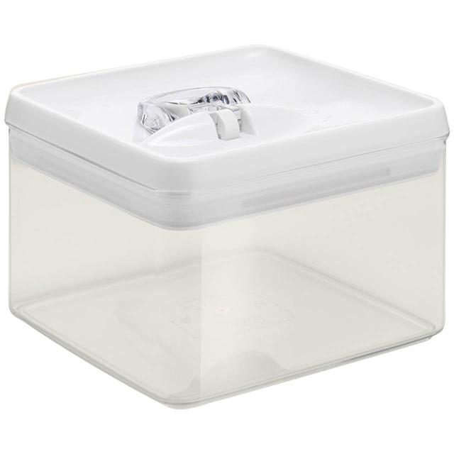 M & S Collection 3L Square Flip-Tight Food Storage, One Size, White Mix