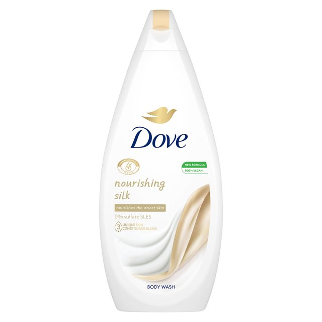 Dove Nourishing Silk Body Wash Shower Gel, 720ml