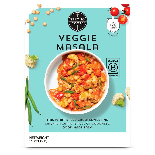 Strong Roots Veggie Masala Curry, 350g