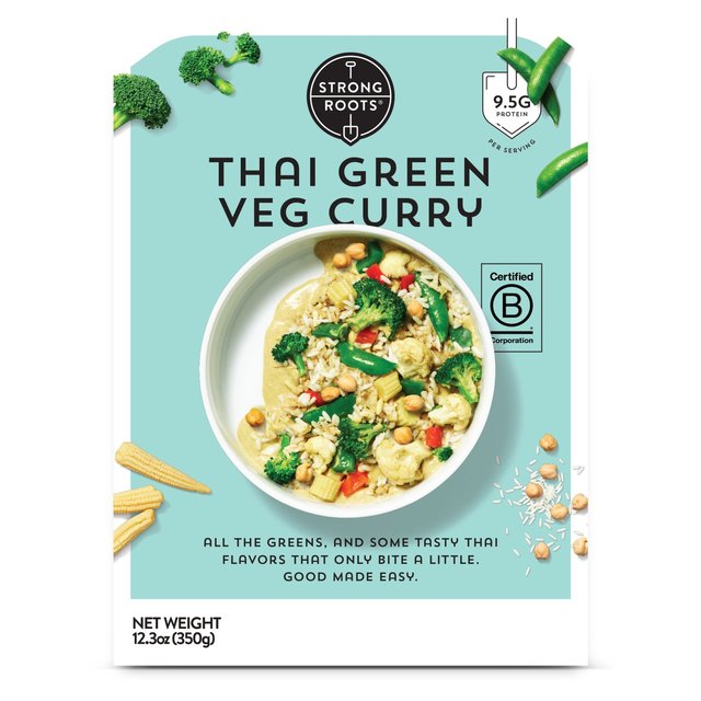 Strong Roots Thai Green Veg Curry, 350g