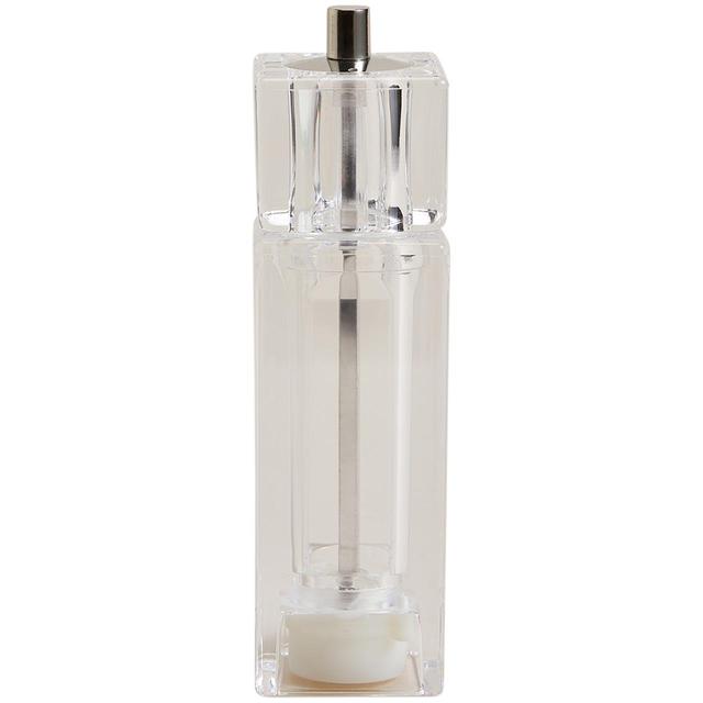 M & S Salt and Pepper Acrylic Combo Mill, 1SIZE, Clear