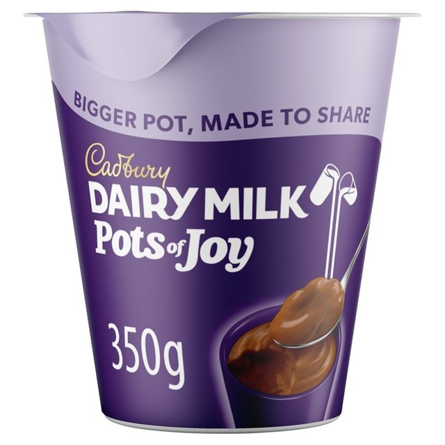 Cadbury Dairy Milk Big Pots of Joy Chocolate Dessert, 350g