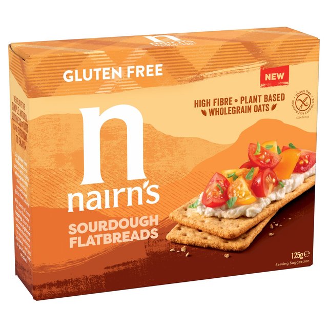 Nairn’s Gluten Free Sourdough Flatbreads, 125g