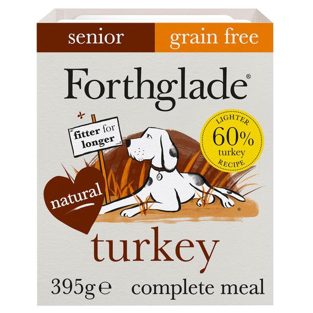 Forthglade Complete Senior Grain Free Turkey With Butternut Squash & Veg, 395g