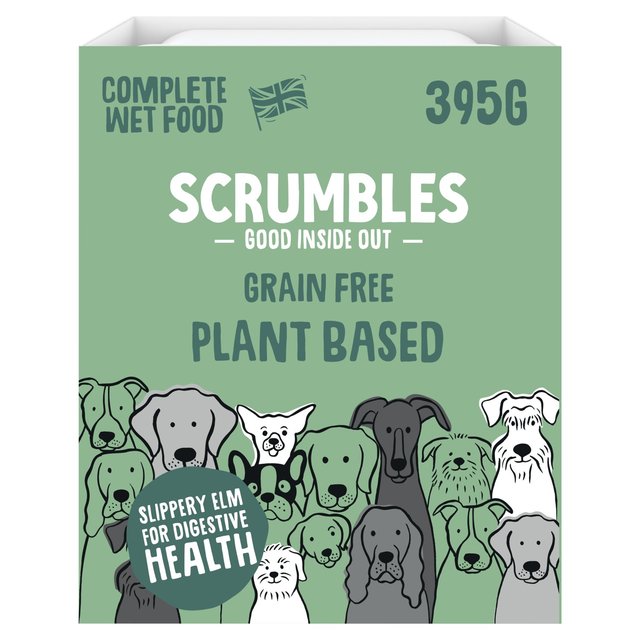 Scrumbles Dog Food Grain Free Veggie, 395g