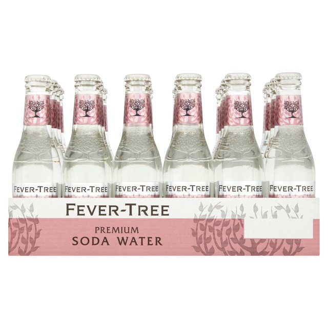 Fever-Tree Soda Water, 24 x 200ml