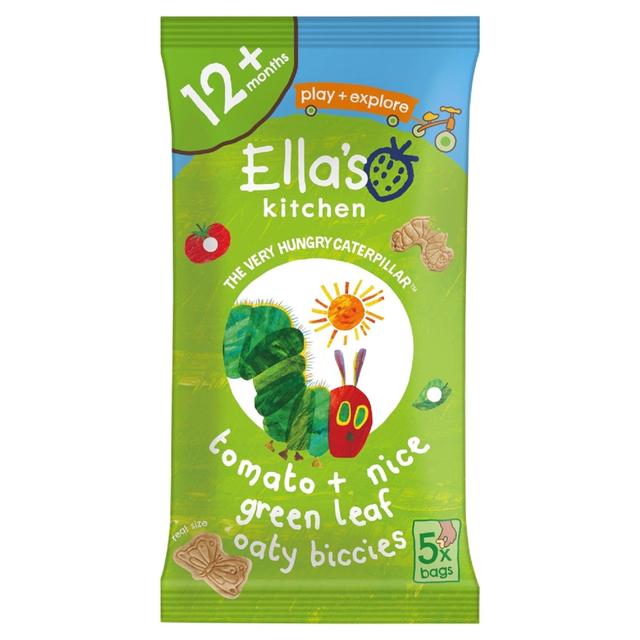 Ella’s Kitchen Tomato + Bsl Oaty Biscuits Multipack Snack 12+ Months