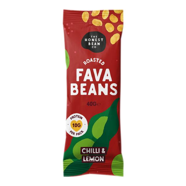 Uk Brand Sales Honest Bean Co Roasted Fava Bean Chilli & Lemon, 40g