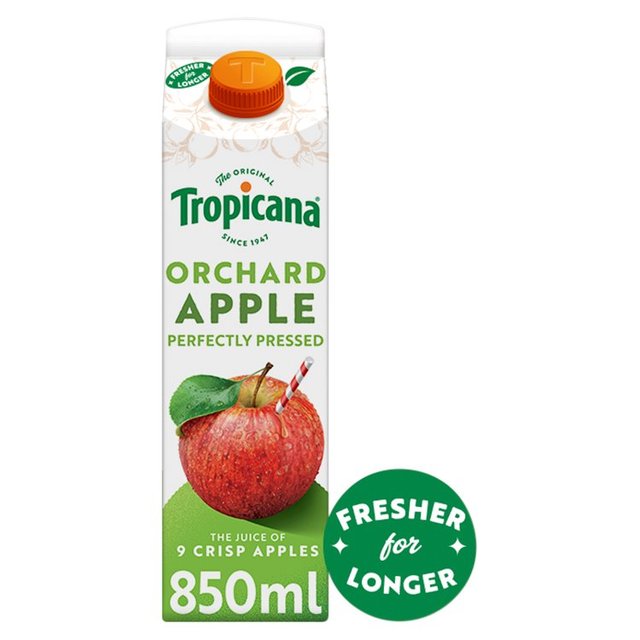 Tropicana Long Life Apple Fruit Juice, 850ml