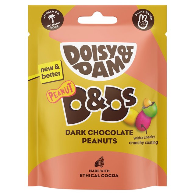 Doisy & Dam Vegan Chocolate Peanut D & Ds 80g