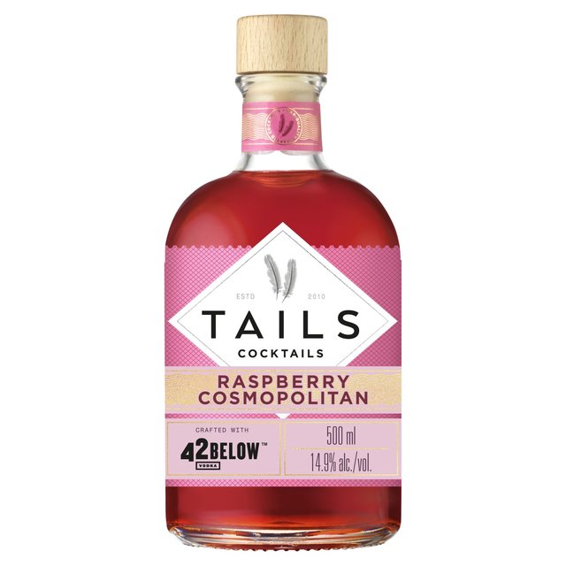 Tails Cocktails Raspberry Cosmopolitan, 500ml