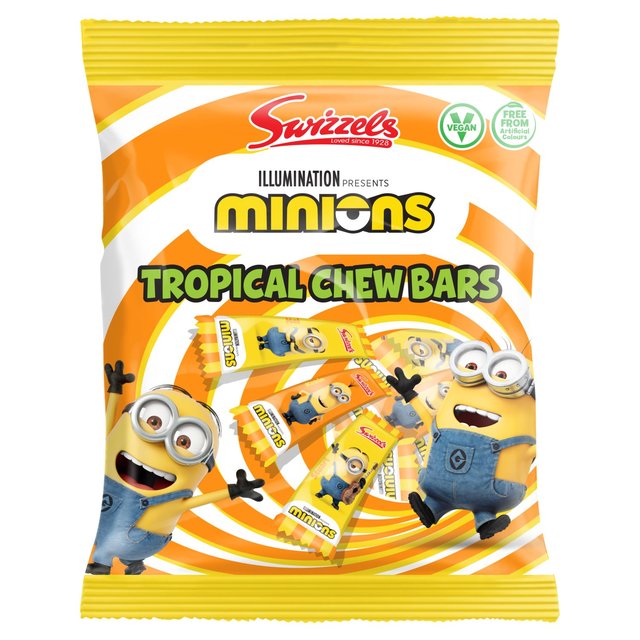 Swizzels Minions Mini Chew Bar Bag, 140g