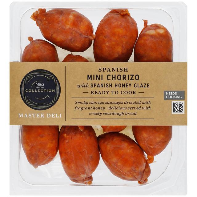 M & S Collection Spanish Mini Chorizo With Honey Glaze, 244g