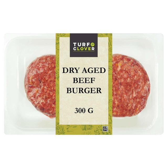 Turf & Clover Dry Aged Beef Burger, 300g