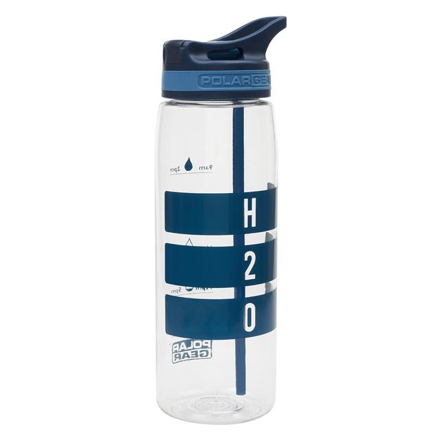 Blue Polar Gear Aqua Curve Tritan Tracker Water Bottle, 750ml