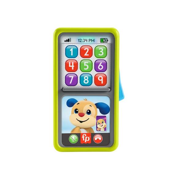 A B Gee Fisher Price Laugh & Learn Press & Slide Smart Phone, 13x20x15cm