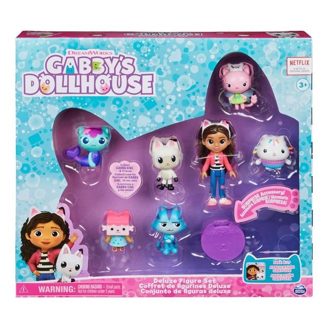 A B Gee Purple and Blue Gabby’s Dollhouse Figure Giftpack, One Size